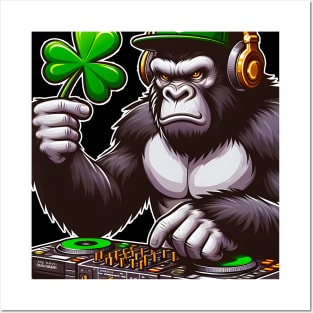 St Patricks Day Saint Paddys Patty's Day Irish Ireland Dj Posters and Art